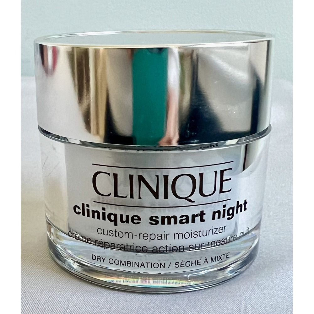 Clinique Smart Night Custom-Repair Moisturizer Dry Combination 1.7oz 50ml New